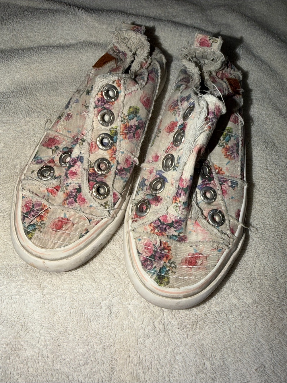 Girls floral blowfish
